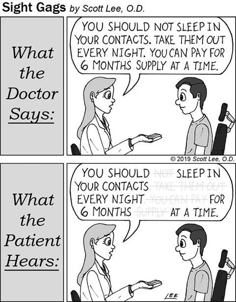 Sight Gags: The Follow-Up Appointment is Here! | Ignite Medical